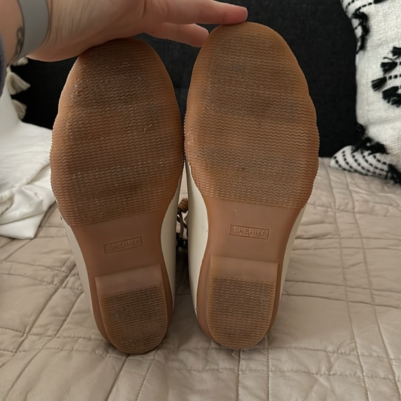 Sperry Women's Saltwater Wool Embossed Duck Boot size 7.5 oat - Picture 4 of 6